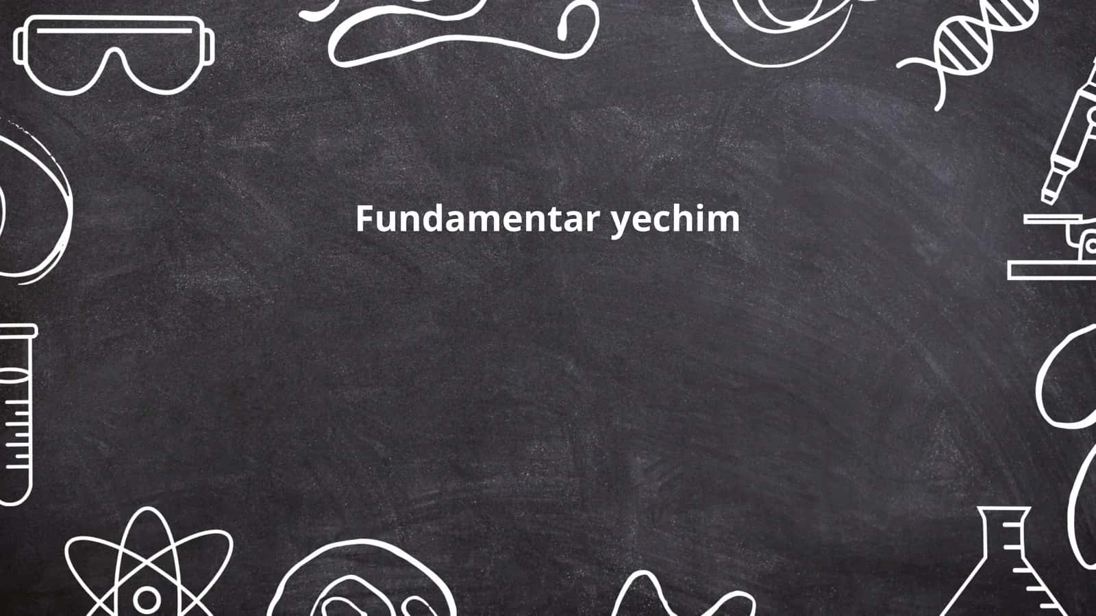 Fundamentar yechim