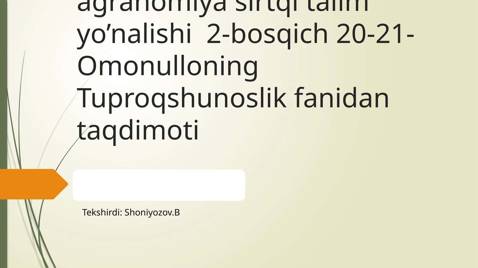 Biopreparatlar va ularni qo'llash usullari