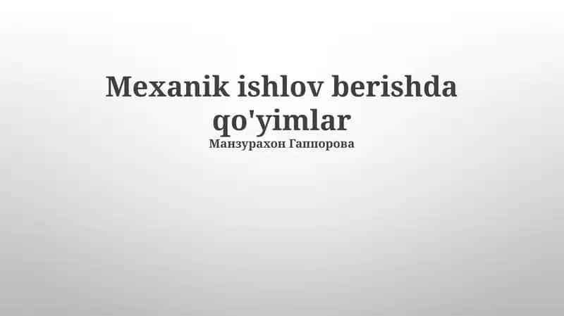 Nafaqalar turlari va ta'riflari