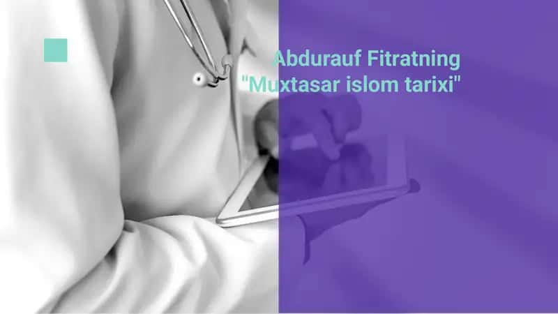Abdurauf Fitratning "Muxtasar islom tarixi"
