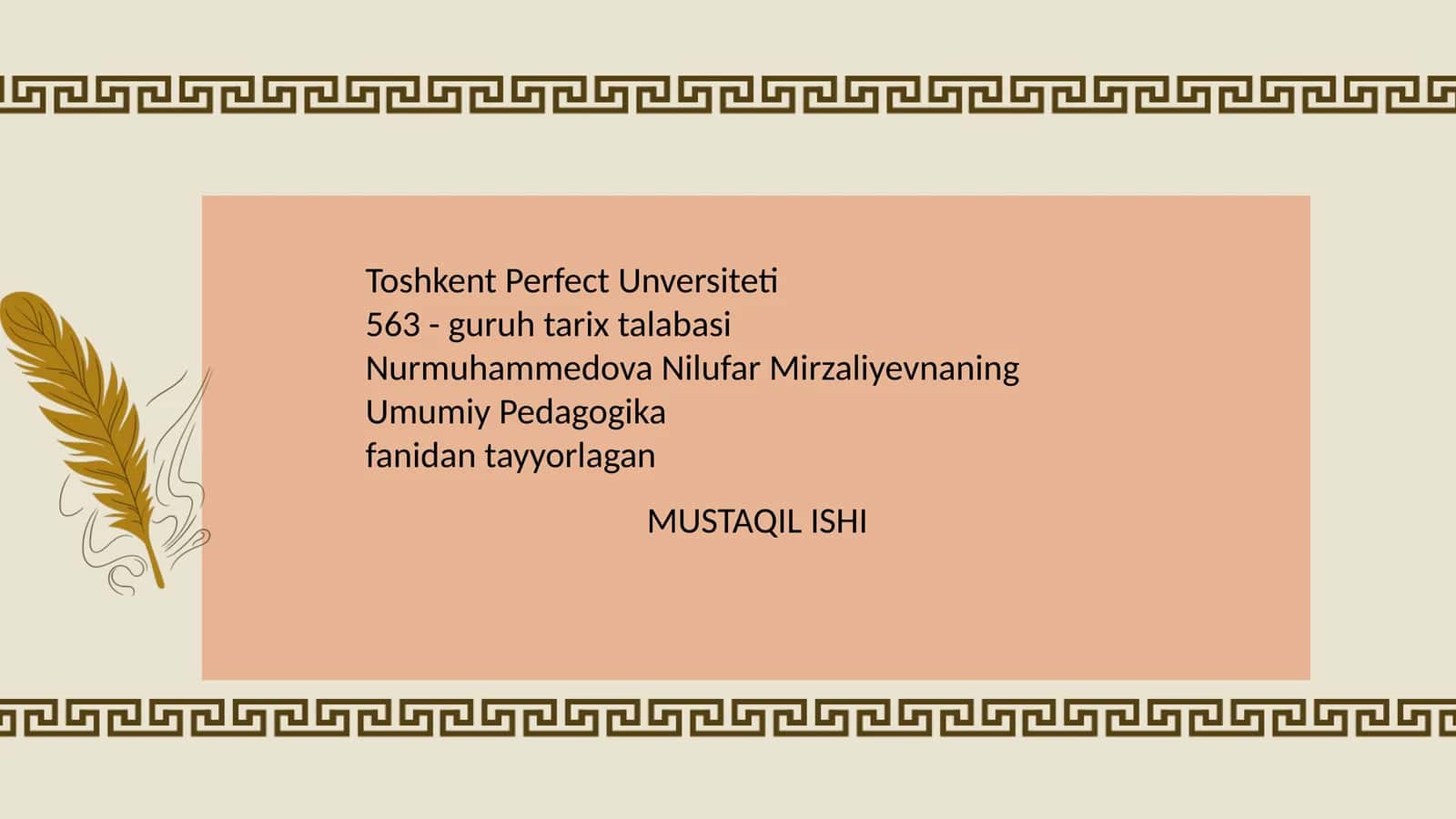 Umar Hayyomning Ta'lim-tarbiyaga oid Fikrlari