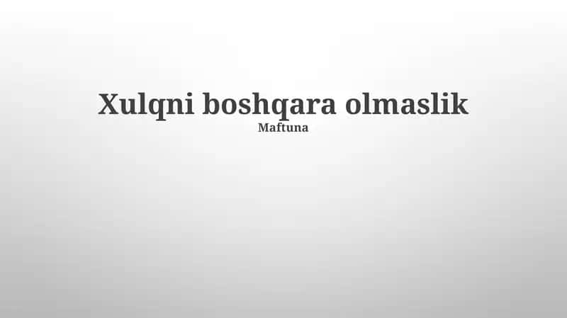 G'azabni Boshqarishning Usullari