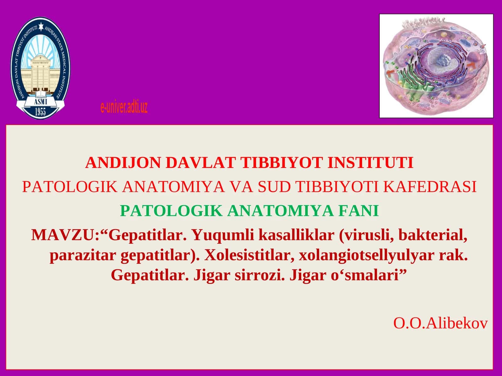 PATOLOGIK ANATOMIYAFANI