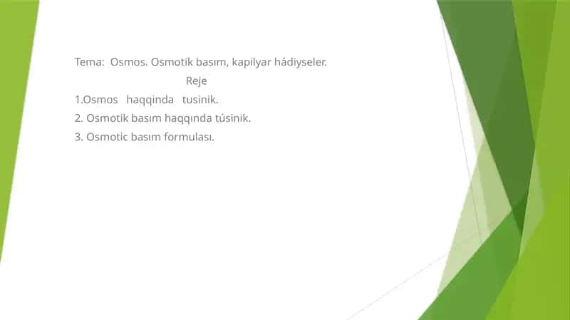 Osmos.Osmotikbasim
