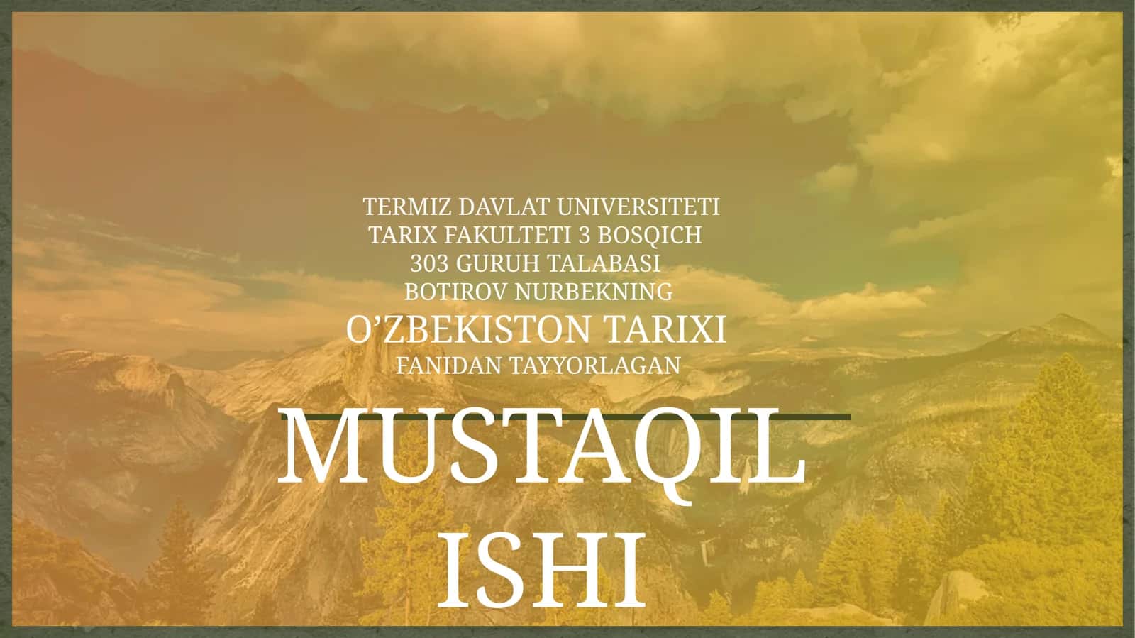 Turkiston muhtoriyati milliy davlatchilikning dastlabki tajribasi