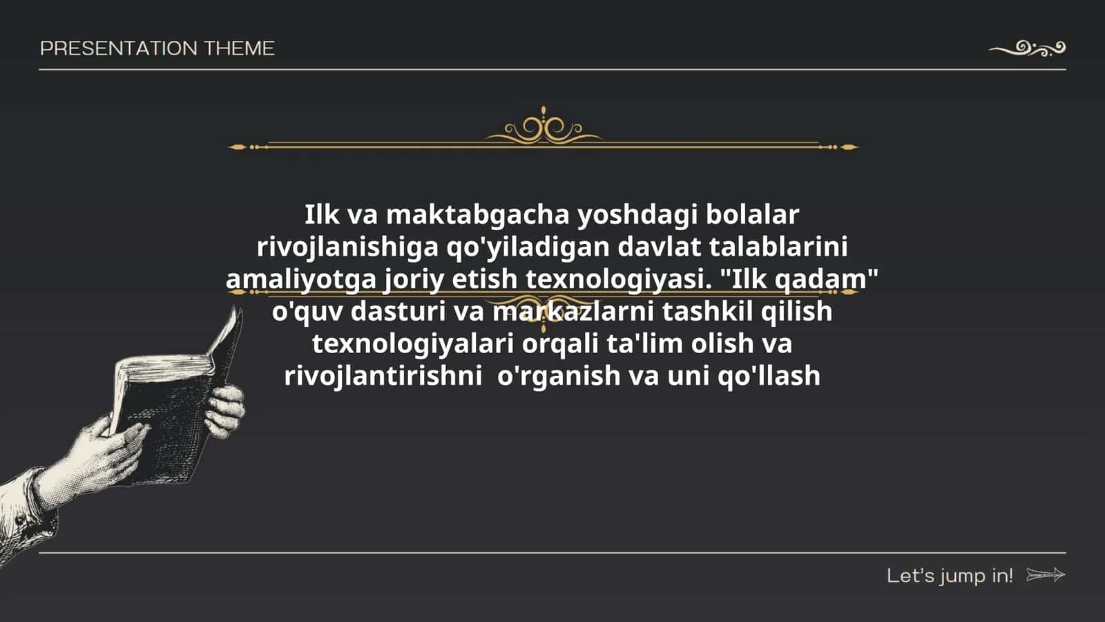 Ilk qadam tashkiliy texnologiyasi