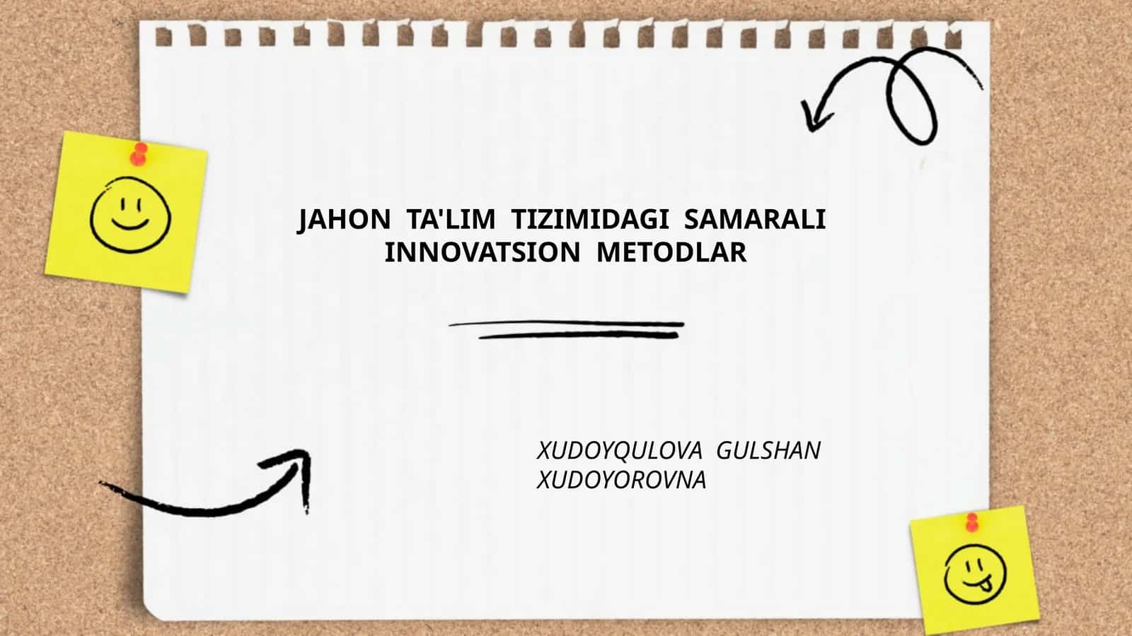 Ta'limda raqamli texnologiyalarni joriy etish