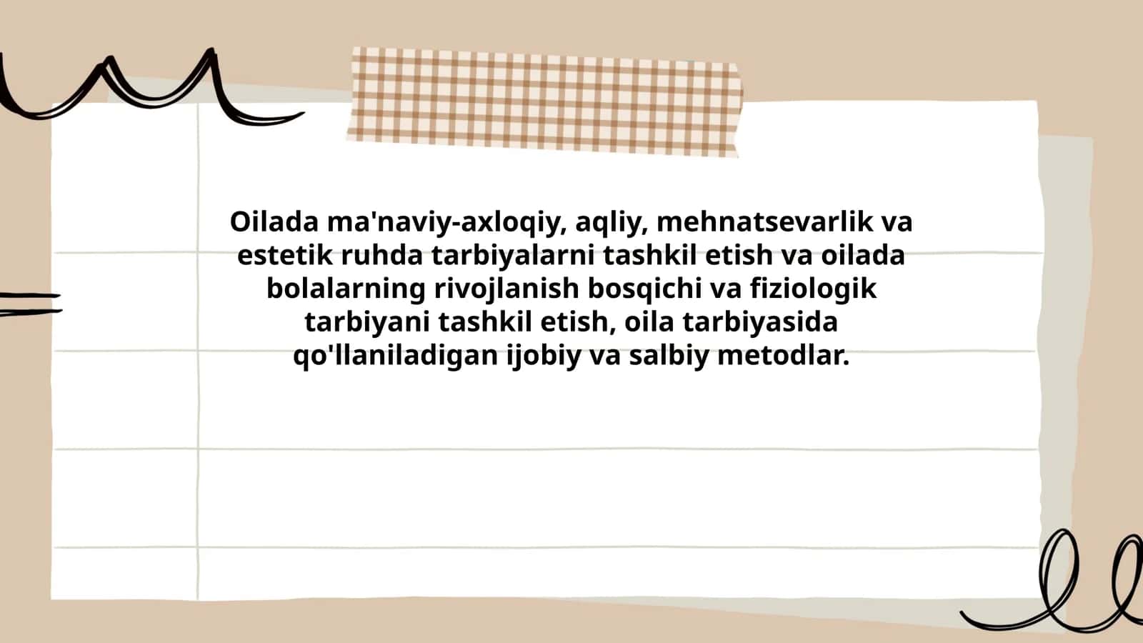 Ma'naviy-axloqiy tarbiya metodlari