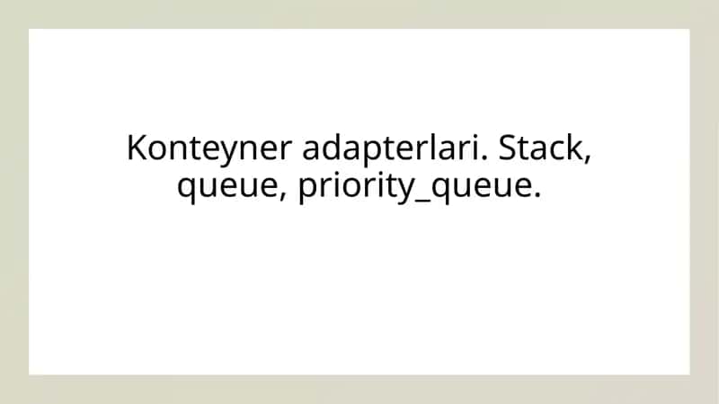 Konteyner adapterlari