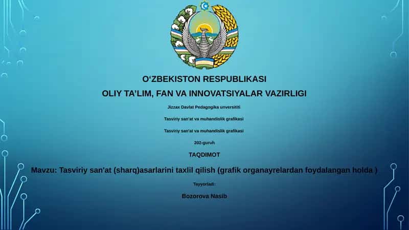 Tasviriy san'at va muhandislik grafikasi