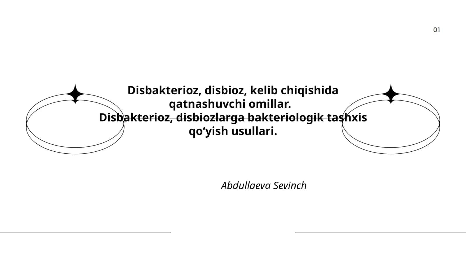 Disbakterioz va disbioz