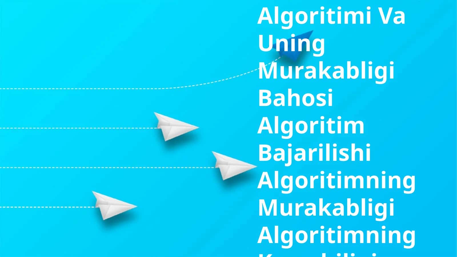 Insertion Sort Algoritimi Va Uning Murakabligi Bahosi Algoritim Bajarilishi Algoritimning Murakabligi Algoritimning Kamchiligi