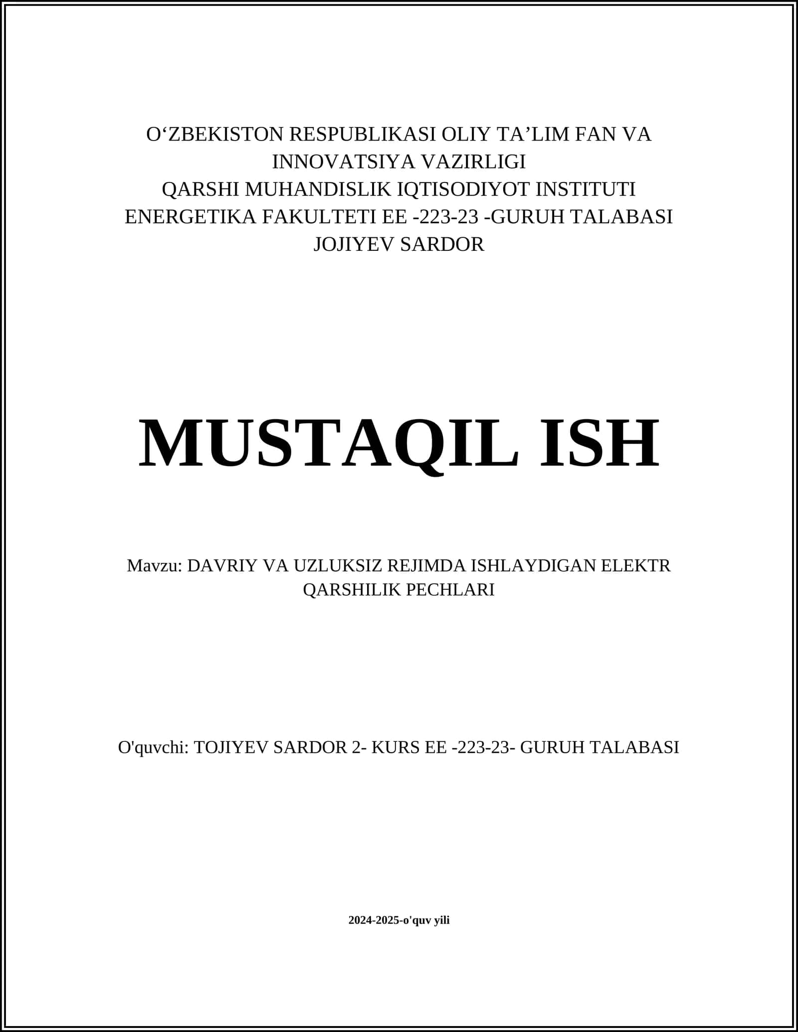 Elektr qarshilik pechlari