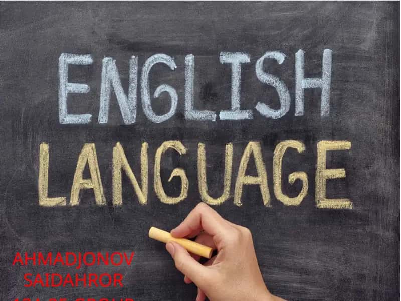 PAST TENSES