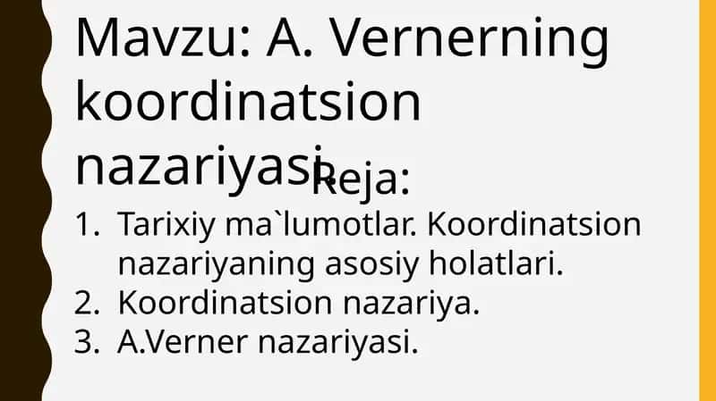 Koordinatsion birikmalar