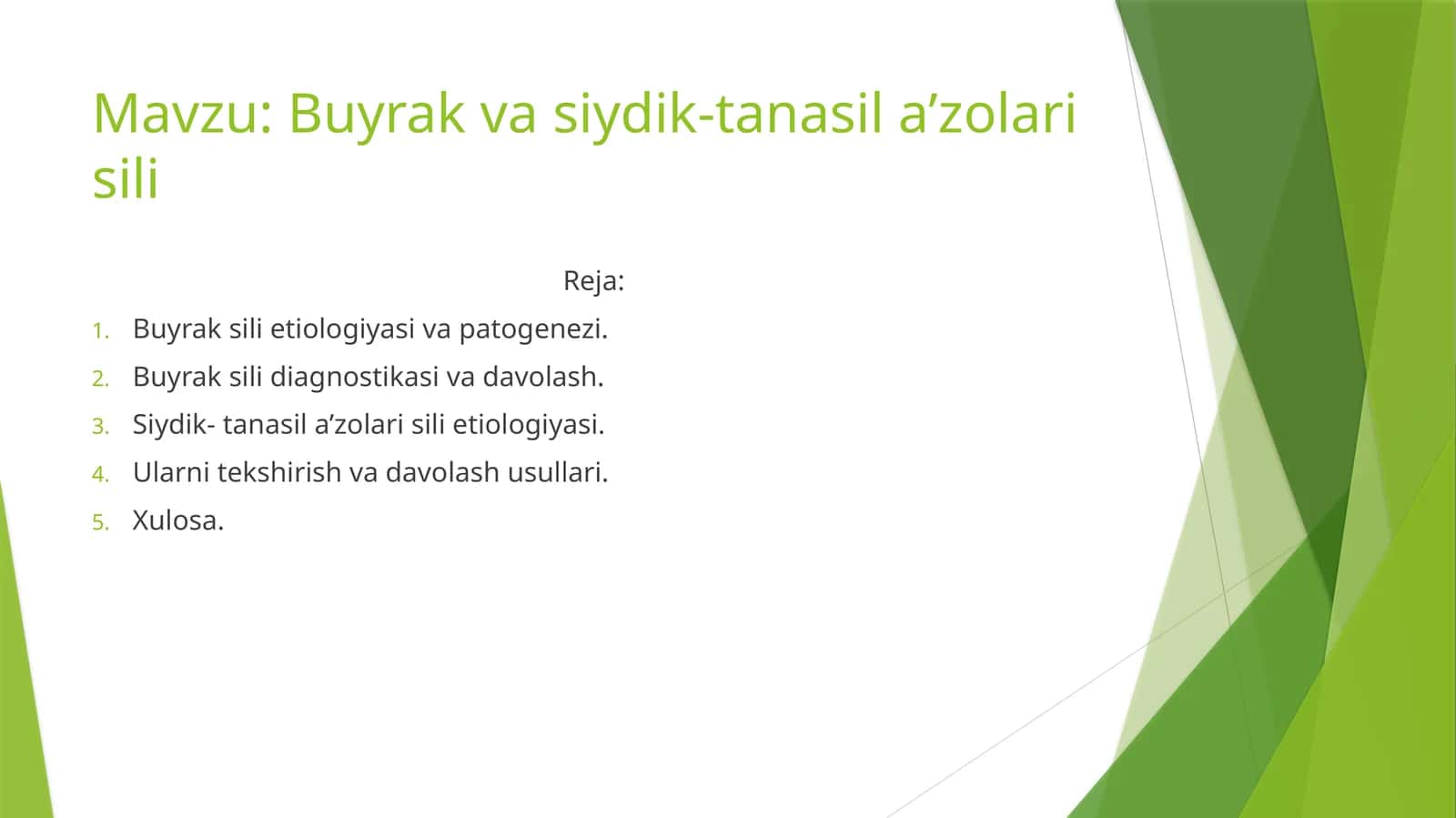 Buyrakvasiydik-tanasila’zolarisili