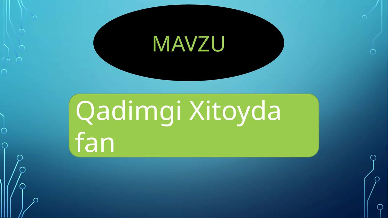 Qadimgi Xitoyda fan