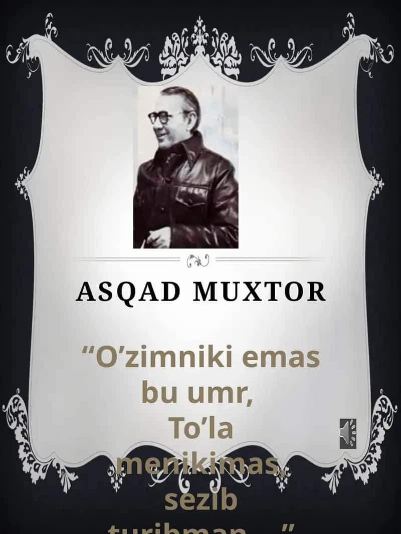 Asqad Muxtor