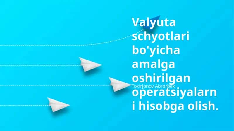 Hisobot Tayyorlash va Tahlil
