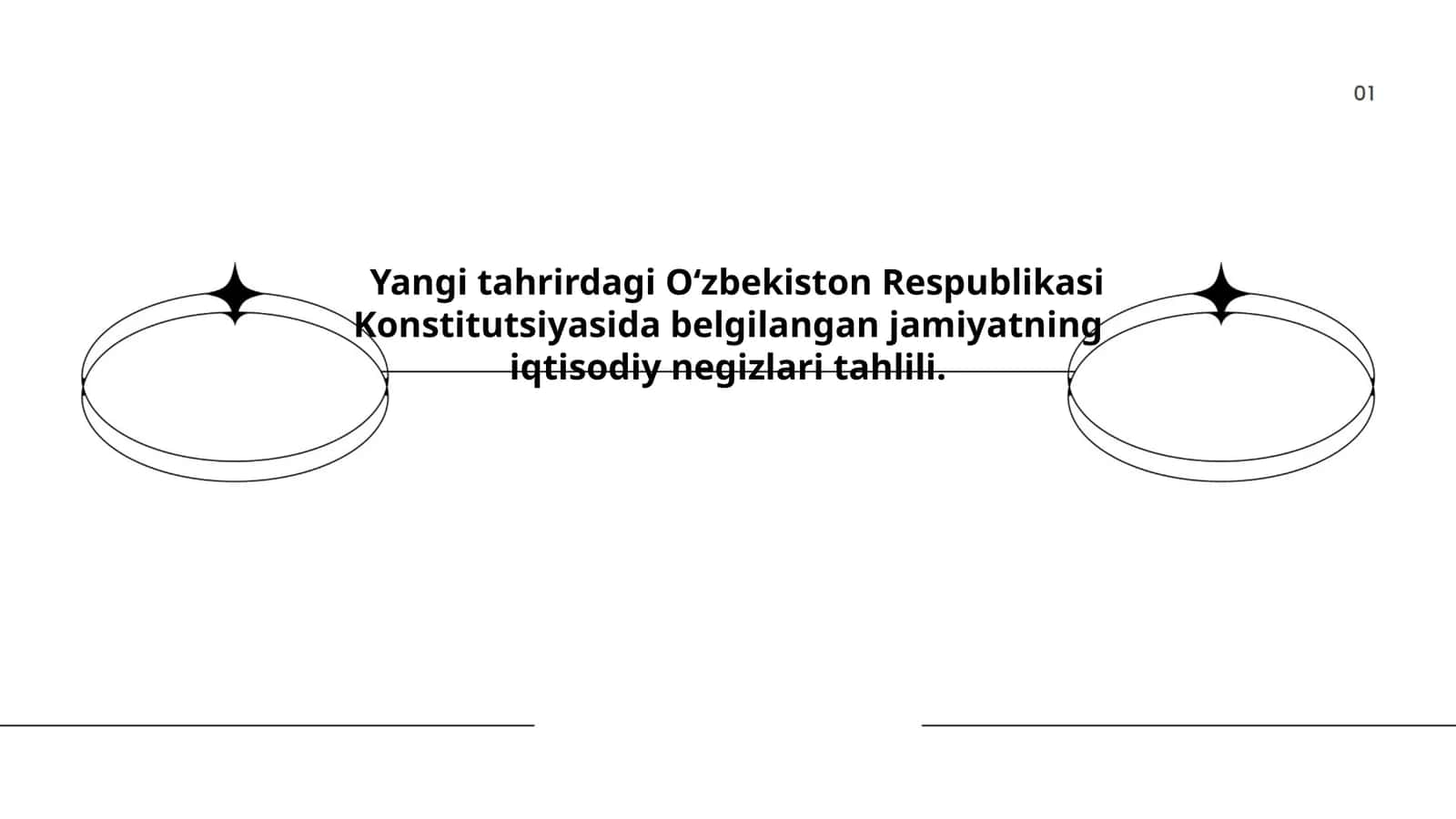 O‘zbekiston Respublikasi Konstitutsiyasida Iqtisodiy Negizlar Tahlili