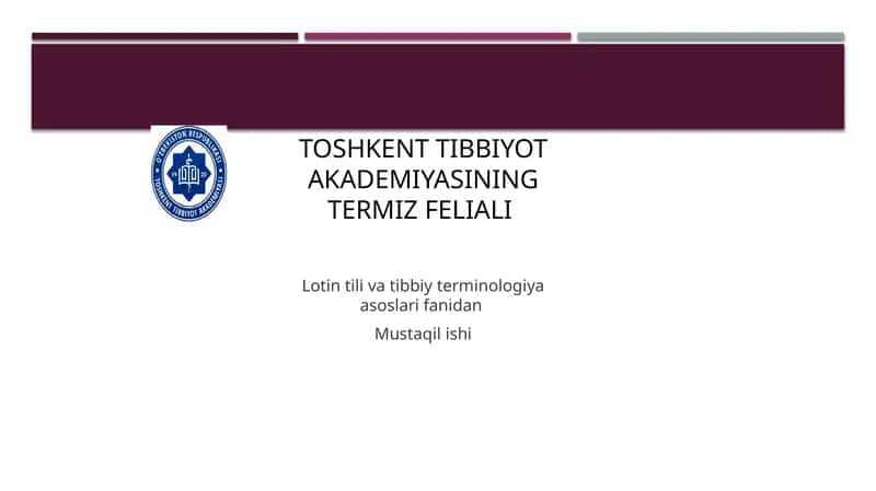 Lotin tili tarixi