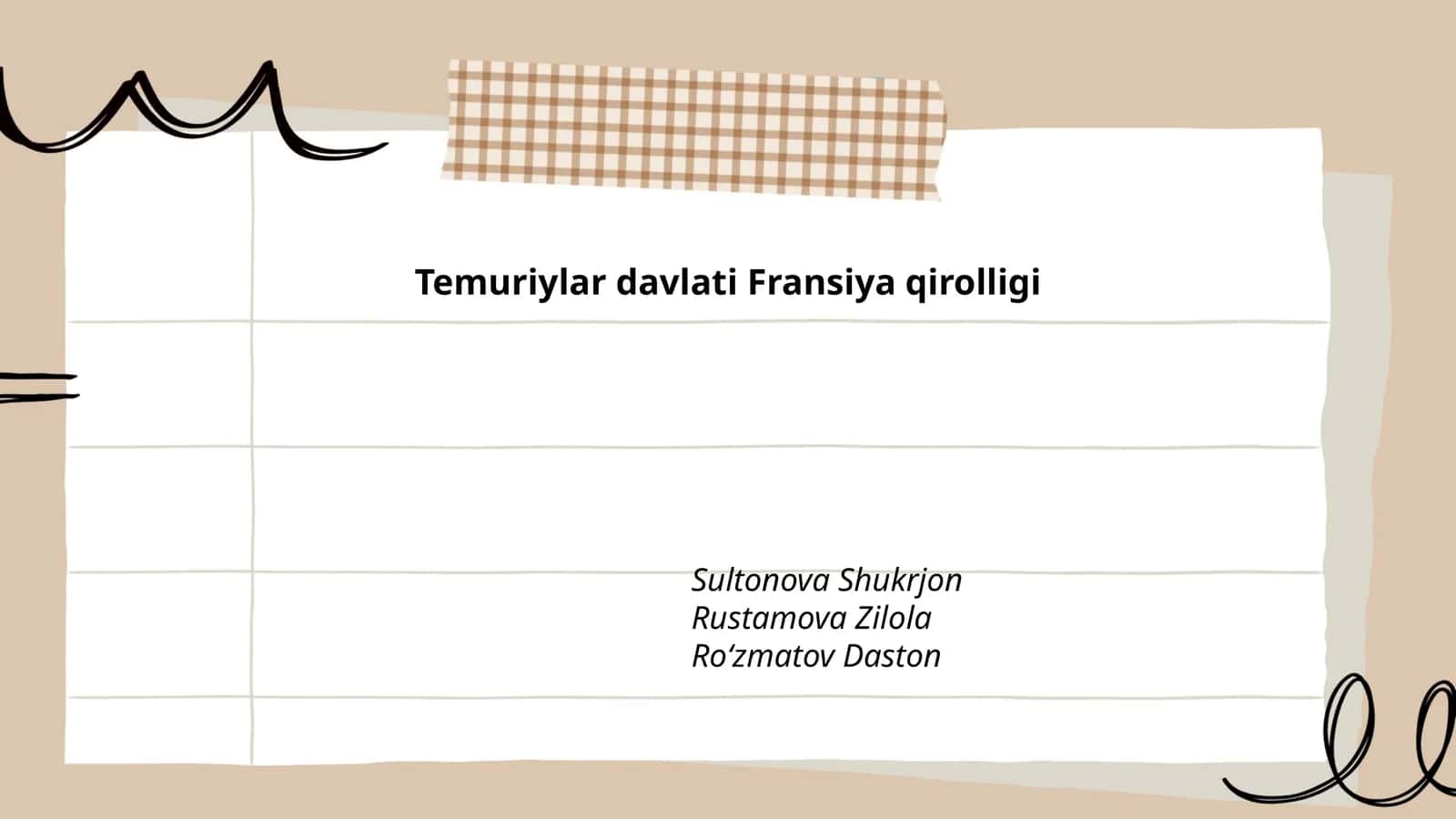 Temuriylar davlati va Fransiya qirolligi o'rtasidagi diplomatik munosabatlar