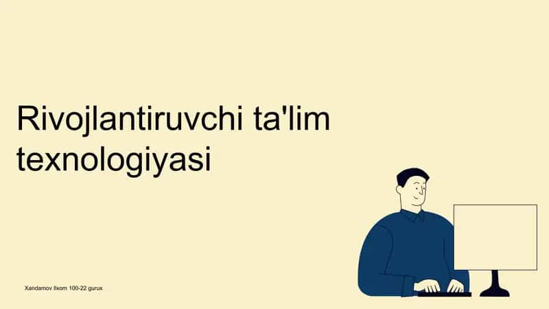 Ta'lim texnologiyasi