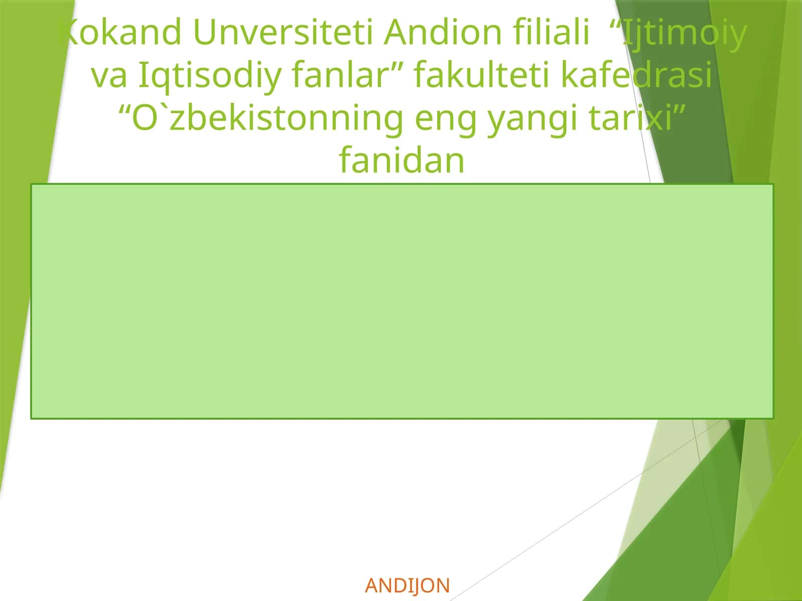 2-mavzu.O‘zbekistondamustaqillikg‘oyalariningtarixiyasoslari