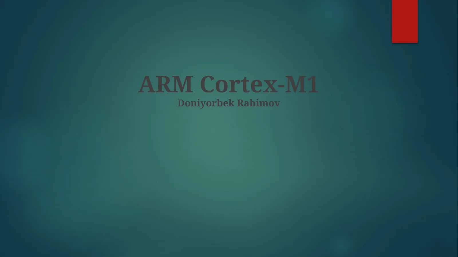 Cortex-M1
