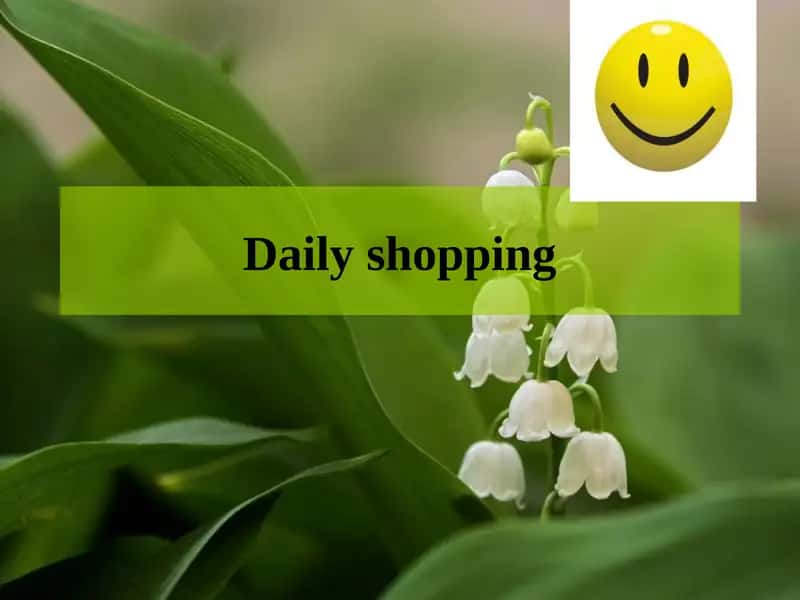 Daily shopping