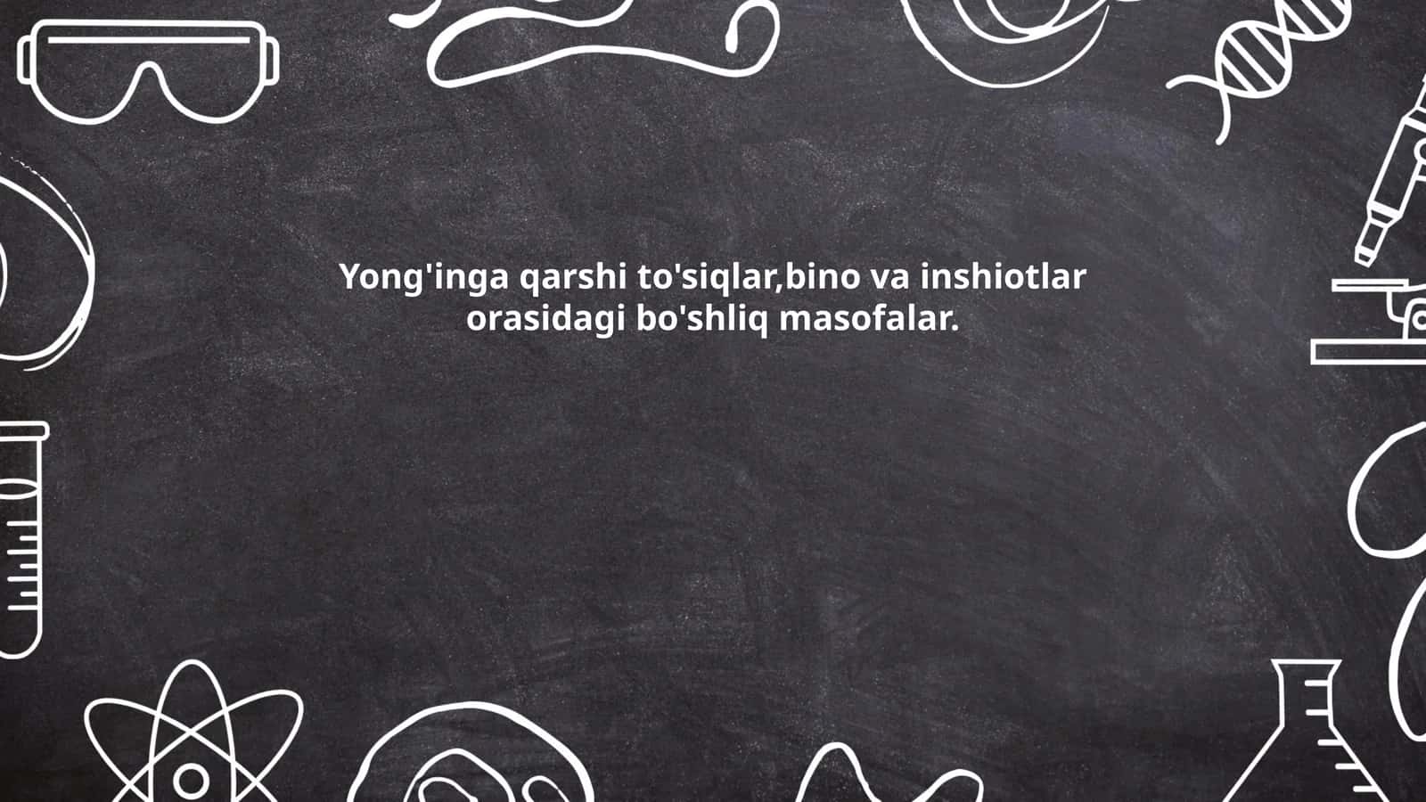 Yong'inga qarshi to'siqlovlar va bino xavfsizligi