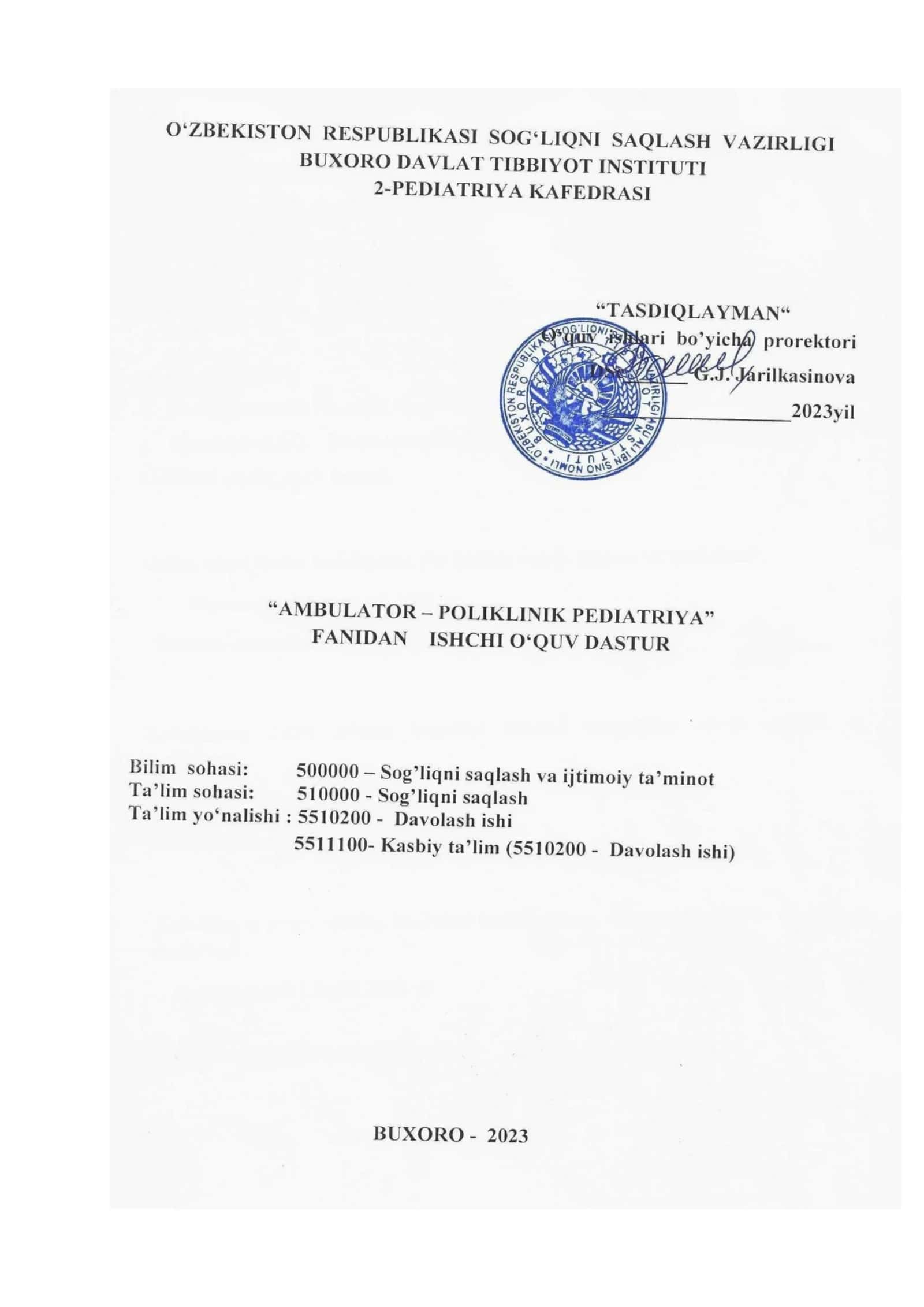 O‘quv modulining dolzarbligi va oliy ta'limdagi o‘rni