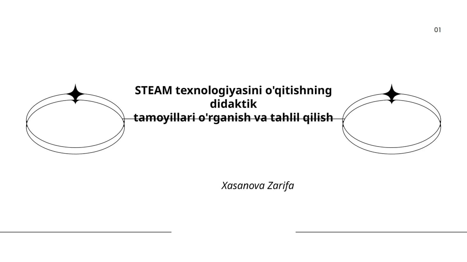 STEAM texnologiyasini o'qitishning didaktik tamoyillari o'rganish va tahlil qilish