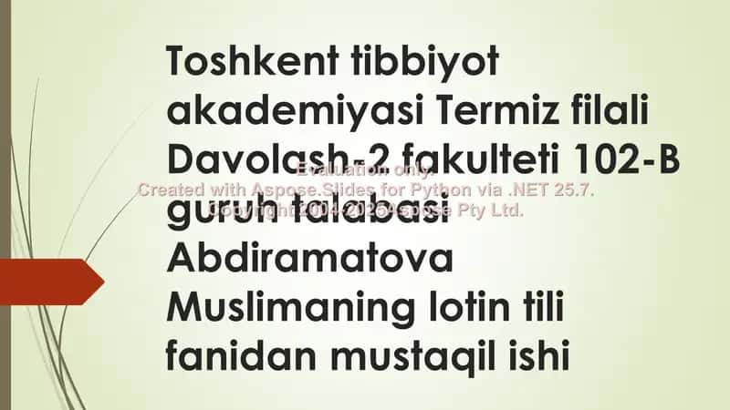 Oksidlar va Tuzlar haqida ma'lumotlar