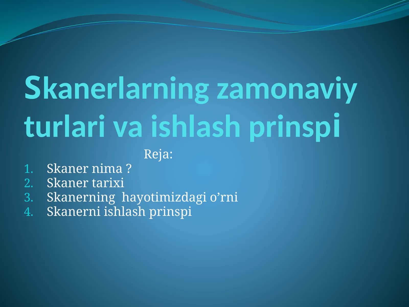 Skanerlar