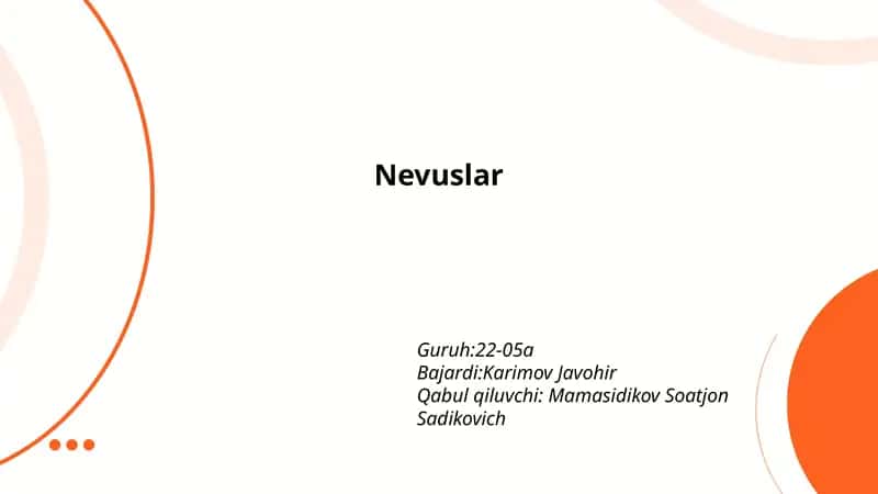 Nevuslar