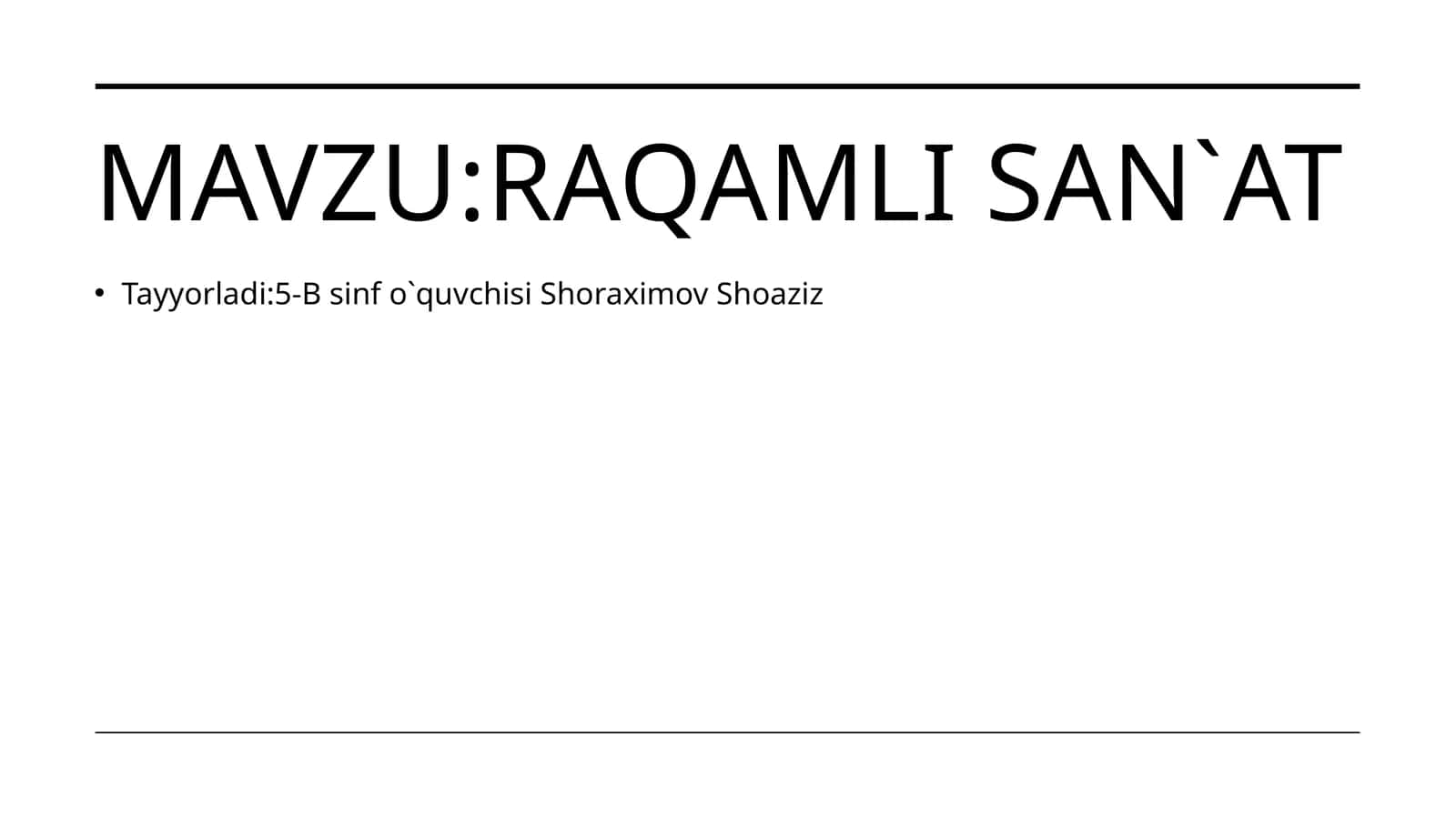 Raqamlisan`at
