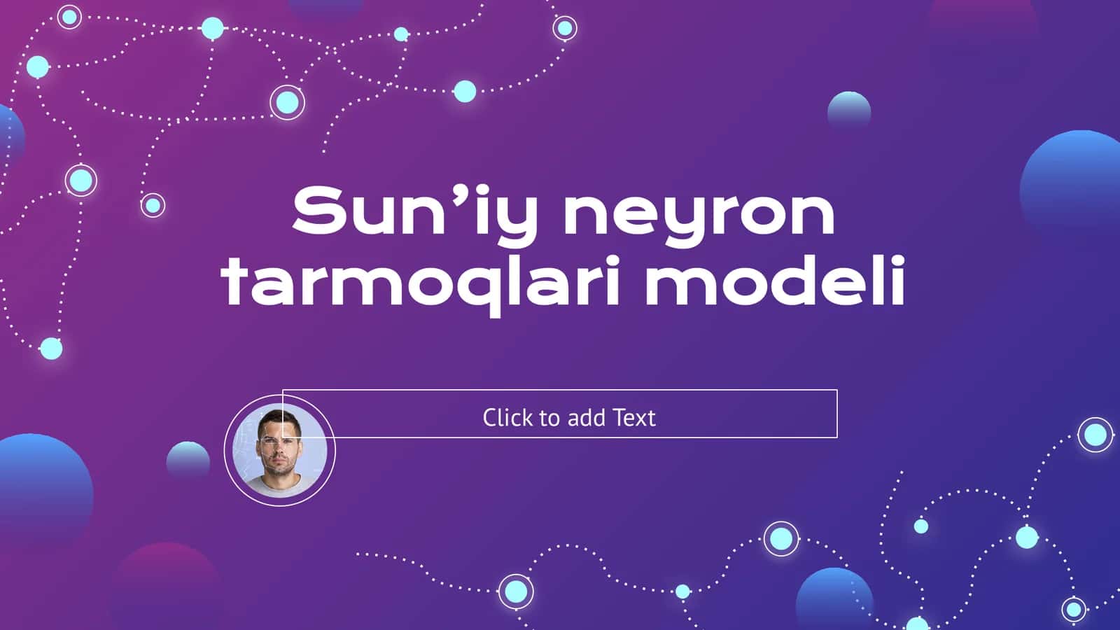 Sun’iy neyron tarmoqlari modeli