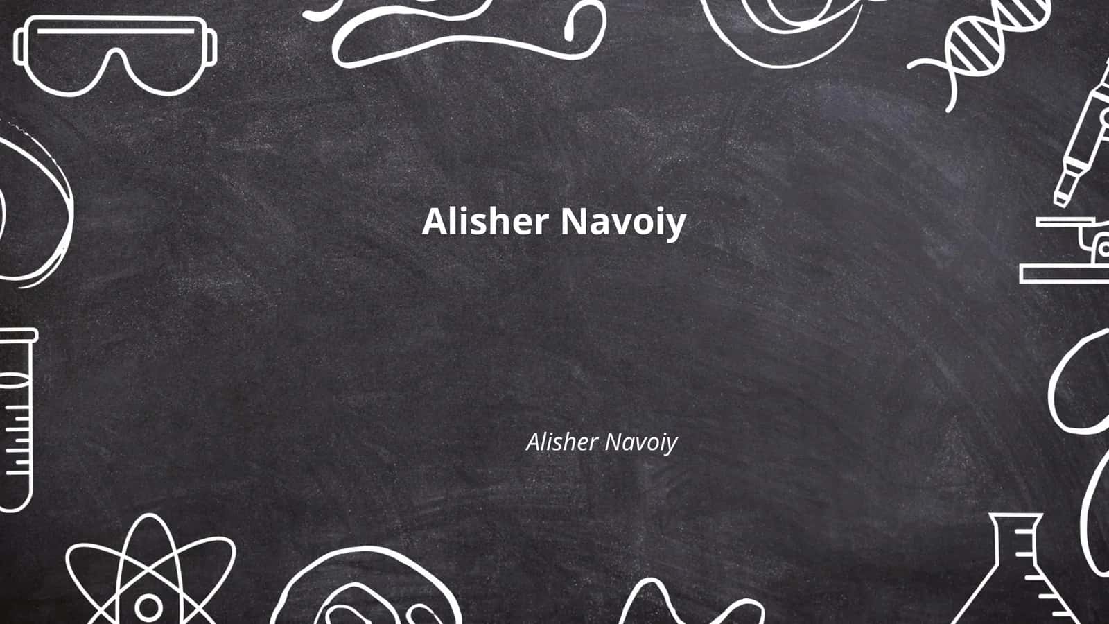 Alisher Navoiy