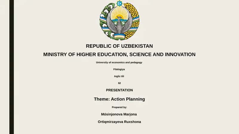 Action Planning