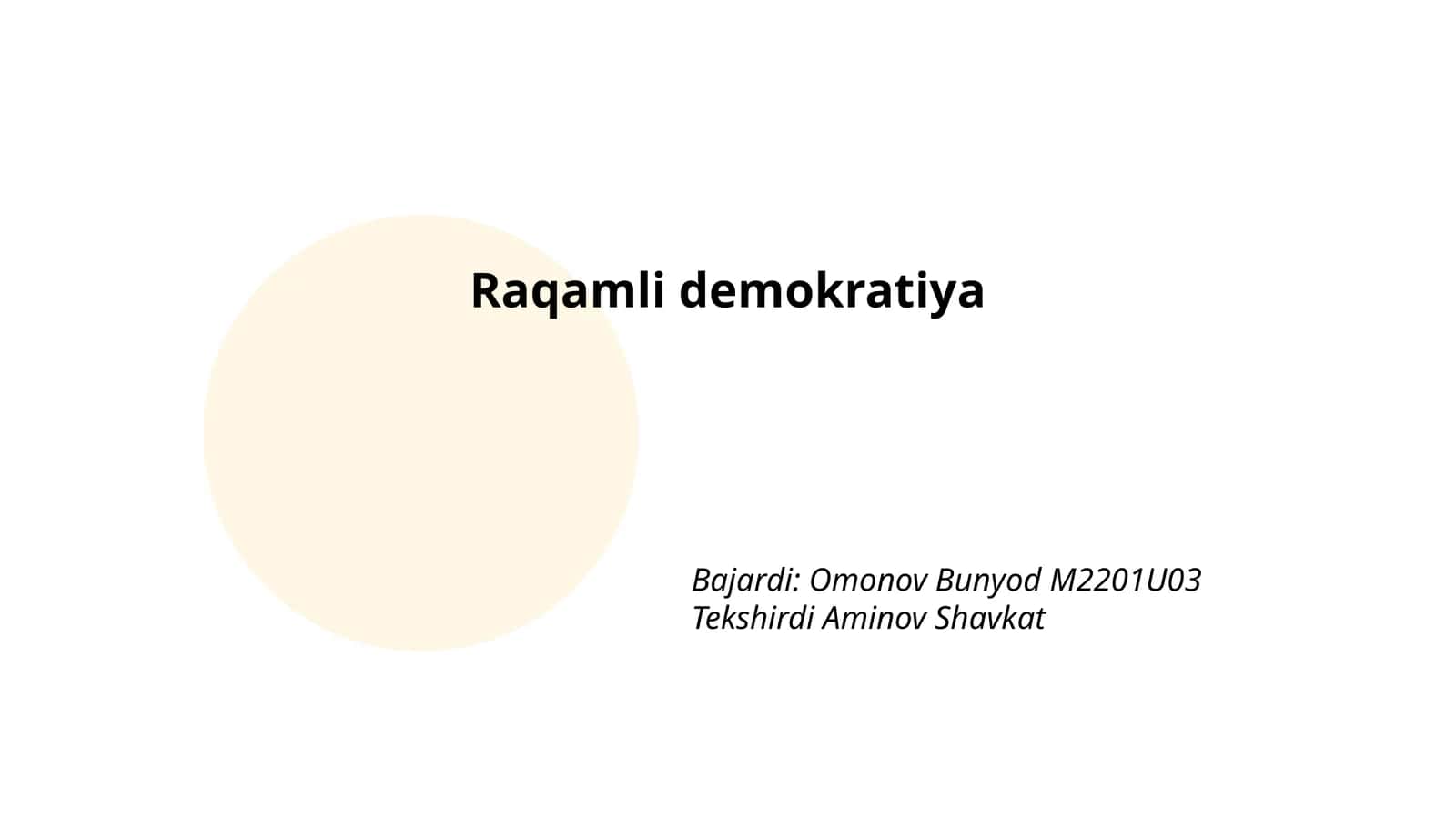 Raqamli demokratiya