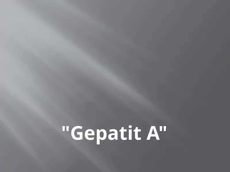 Gepatit A
