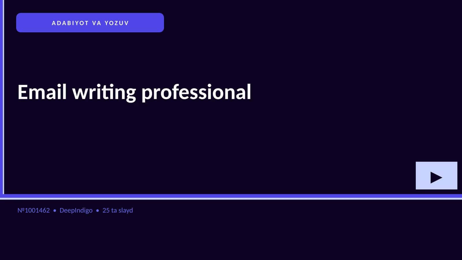 Email writing professional