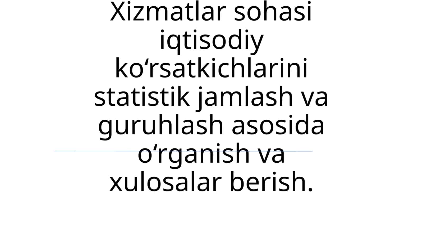 Statistik Ma'lumotlarni To'plash va Tahlil Qilish Usullari