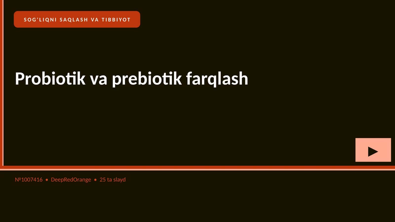 Probiotik va prebiotik farqlash