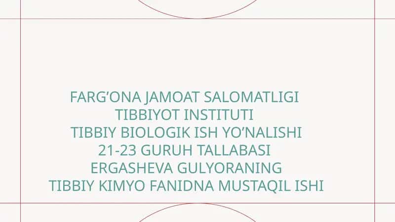 Steroidlar va Terpenlar haqida Tushuncha