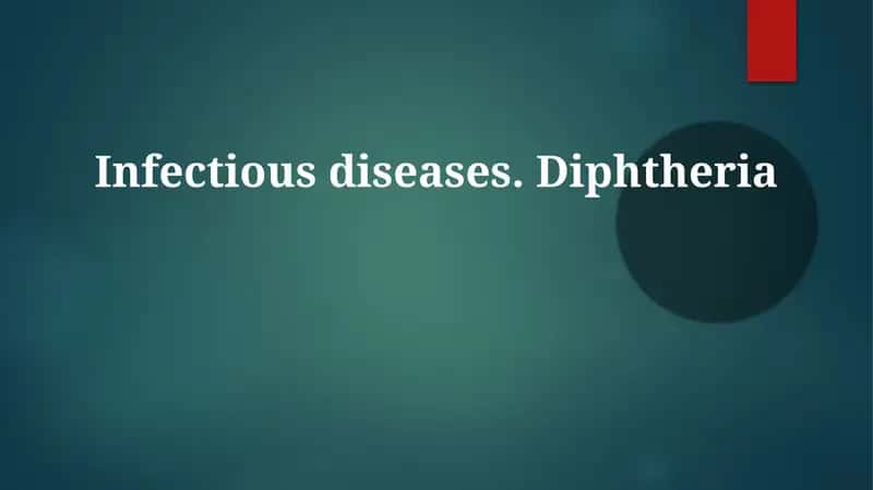 Diphtheria: A Historical Overview
