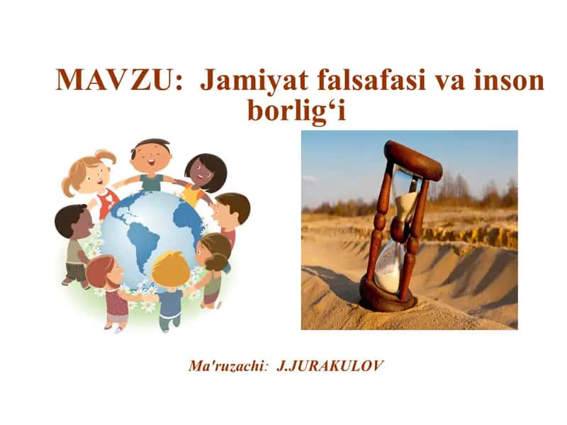 jamiyat falsafasi