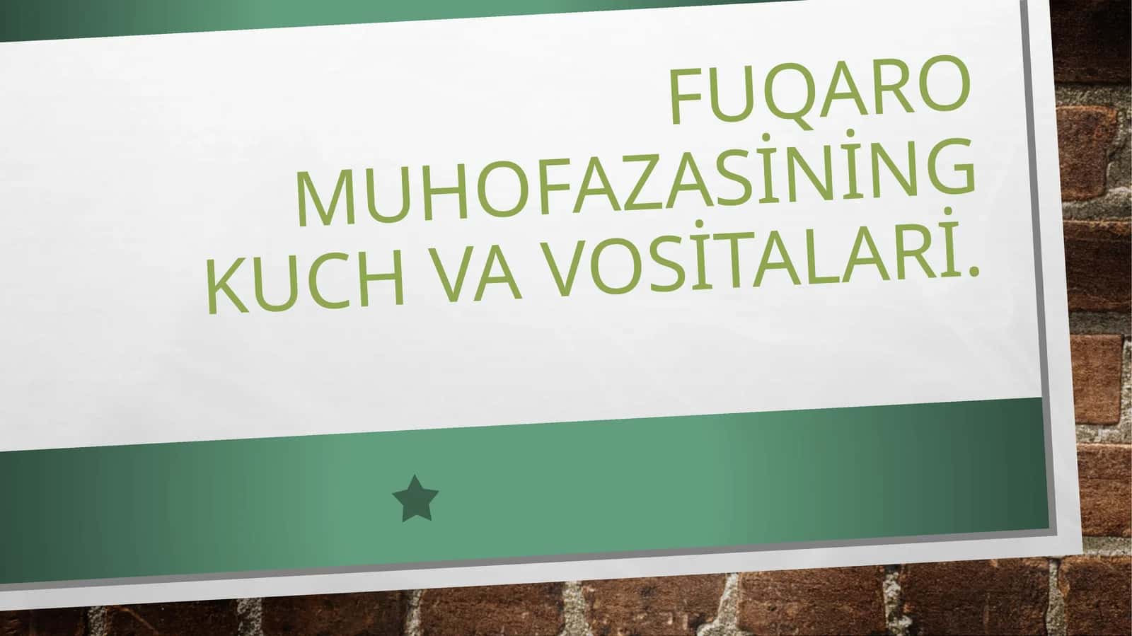 Fuqaro muhofazasining kuch va vositalari