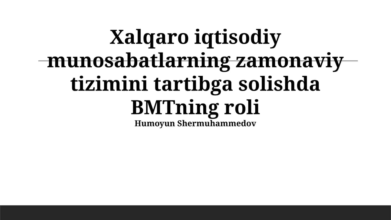 BMTning investitsiyalarni himoya qilishdagi roli